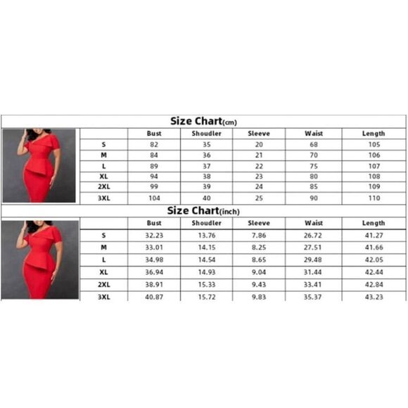 NEW Cocktail Ruffle Peplum Formal Midi Pencil Dress 14/16 - Picture 4 of 5